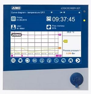 רשם ללא נייר JUMO LOGOSCREEN 601