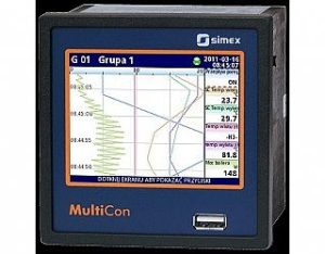רשם טמפרטורה ללא נייר+ איסוף נתונים CMC-99