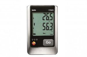 אוגר נתונים לחות וטמפ' - Testo 176-H1