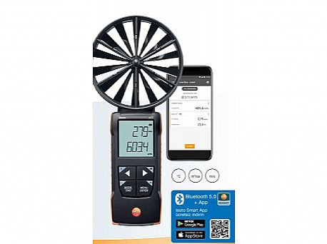 מד מהירות זרימת אויר testo-417