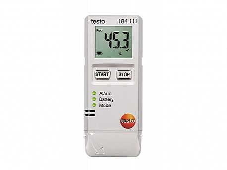 אוגר נתוני טמפרטורה ולחות - Testo 184-H1